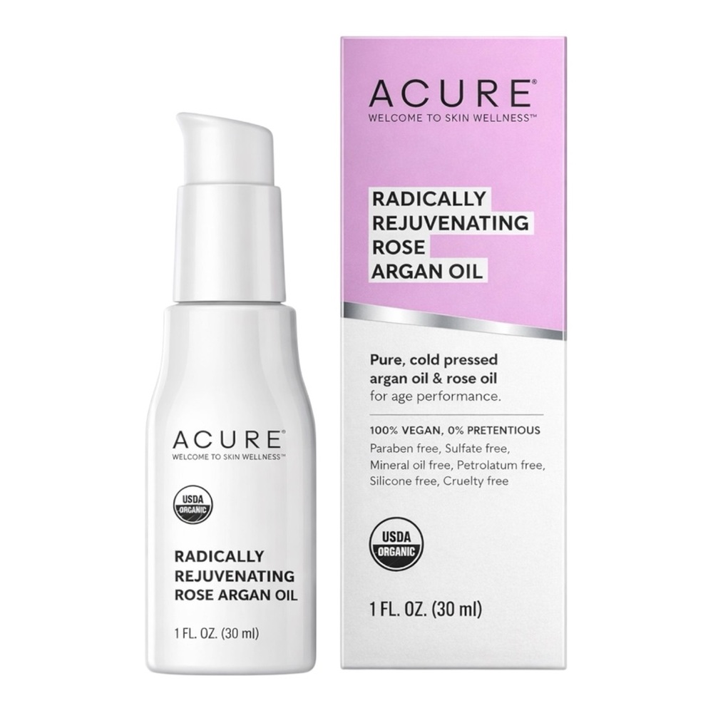 ACURE RADICALLY REJUVENATING ROSE ARGAN OIL 30ML - BNIB